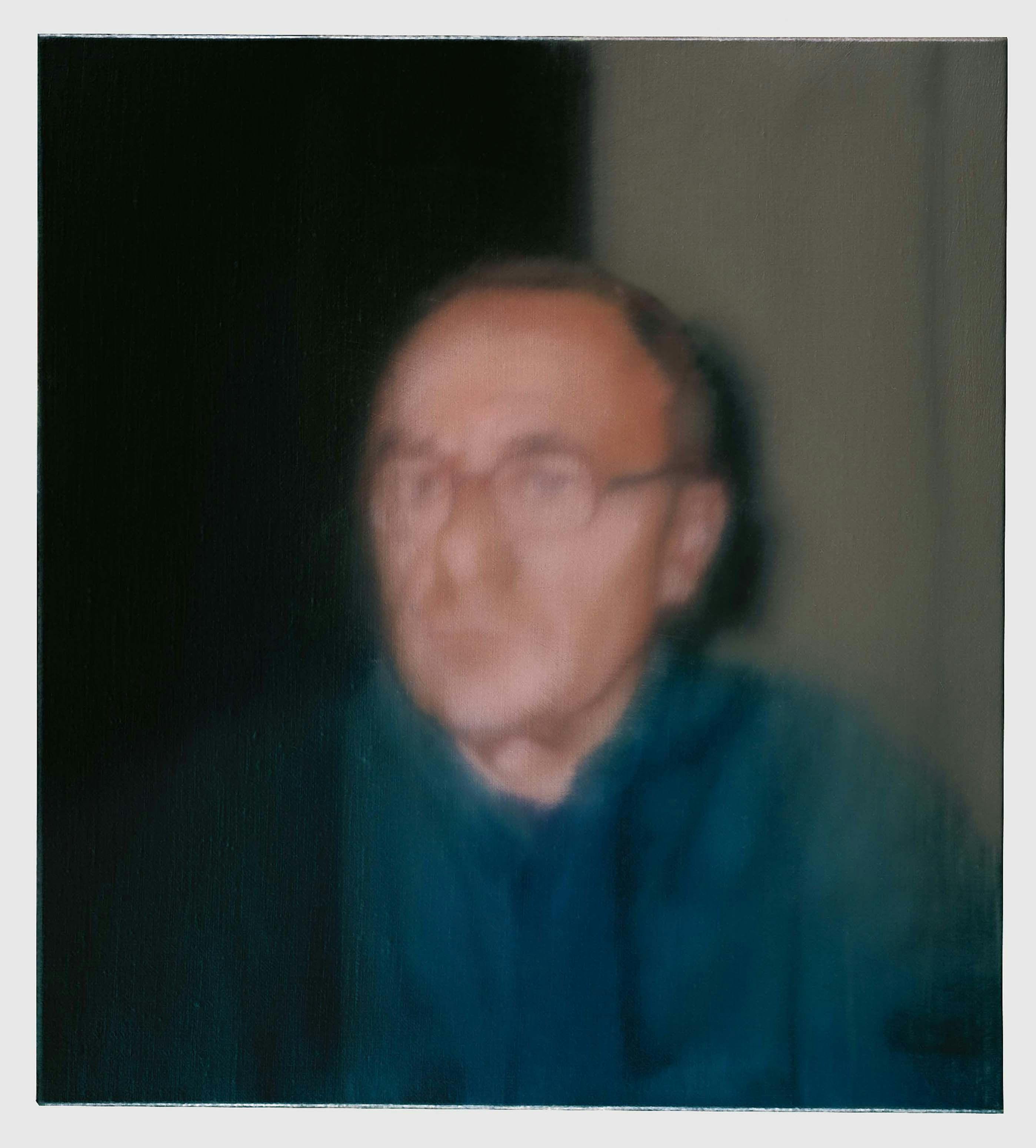 A painting by Gerhard Richter, titled Selbstportrait (Self-portrait), dated 1996.